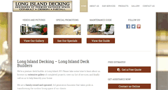 Desktop Screenshot of lidecking.com